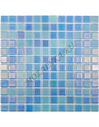 Shell MIX BLUE 551/552 мозаика стеклянная Vidrepur