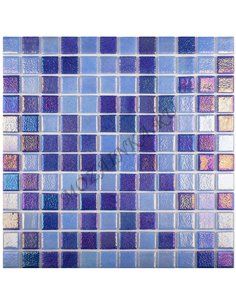 Shell MIX DEEP BLUE 552/555 мозаика стеклянная Vidrepur