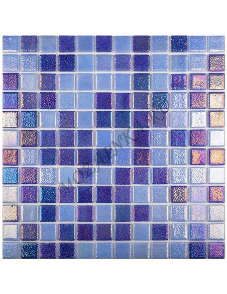 Shell MIX DEEP BLUE 552/555 мозаика стеклянная Vidrepur