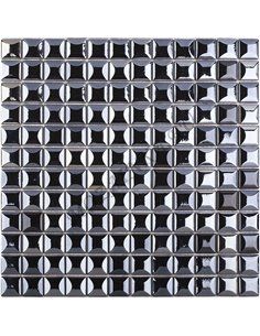 Edna BLACK мозаика стеклянная Vidrepur