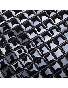 Edna BLACK мозаика стеклянная Vidrepur 2