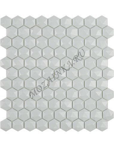 Hexagon Nordic № 909 D мозаика стеклянная Vidrepur