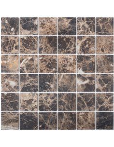 Wild Stone DARK EMPERADOR MATT 48x48 мм каменная мозаика Starmosaic
