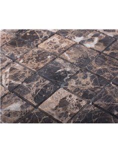 Wild Stone DARK EMPERADOR MATT 48x48 мм каменная мозаика Starmosaic 2