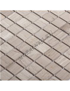 Wild Stone GREY POLISHED 20х20 мм каменная мозаика Starmosaic 2