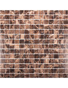 Wild Stone DARK EMPERADOR POLISHED 20х20 мм каменная мозаика Starmosaic