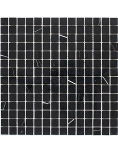 Wild Stone BLACK POLISHED 20х20 мм каменная мозаика Starmosaic