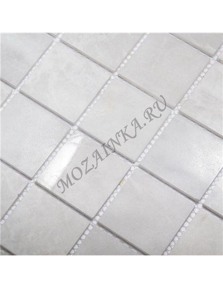 Wild Stone WHITE POLISHED 48х48 мм каменная мозаика