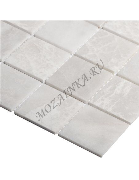 Wild Stone WHITE POLISHED 48х48 мм каменная мозаика