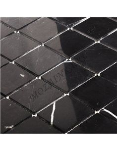 Wild Stone BLACK POLISHED 48х48 мм каменная мозаика Starmosaic 2