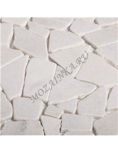 Wild Stone SPLIT WHITE MATT каменная мозаика Starmosaic 2