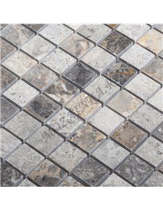 Wild Stone VLgP 23x23 мм каменная мозаика Starmosaic 2