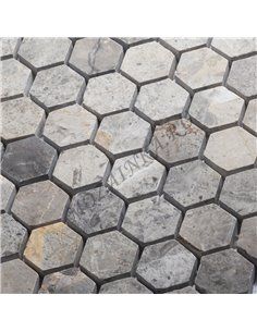 Wild Stone HEXAGON VLgP 23х23 мм каменная мозаика Starmosaic 2
