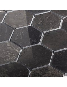 Wild Stone HEXAGON VBsP 64х74 мм каменная мозаика Starmosaic 2