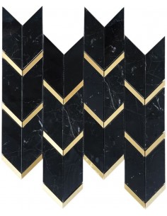 Orro Mosaic Atlantida Black каменная мозаика