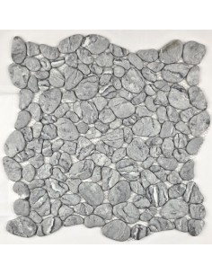 River Stone Grey мозаика стеклянная под гальку "Философия Мозаики"