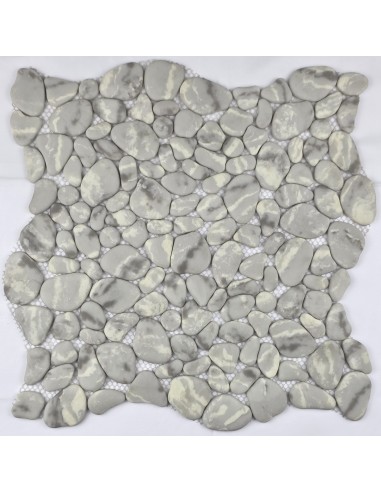 River Stone Sand мозаика стеклянная под гальку "Философия Мозаики"