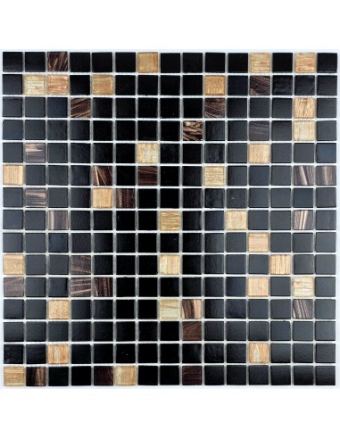 Black Gold мозаика стеклянная "Философия Мозаики"