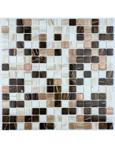 Mix Chocolate мозаика стеклянная "Философия Мозаики"