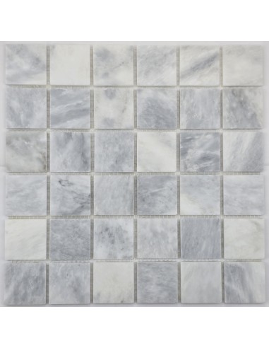 Italian Grey 48-6P каменная мозаика "Философия Мозаики"