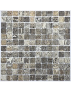 Tobacco Travertine 23-6W мозаика из травертина "Философия Мозаики"