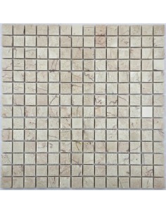 Rose Cream Marble 20-8P каменная мозаика "Философия Мозаики"