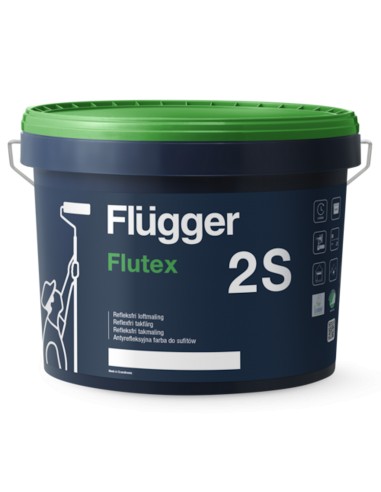 Flugger Flutex 2S 3л антибликовая краска для потолка