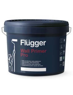 Flugger Wall Primer Pro 9,1л кроющая краска-грунт (праймер)