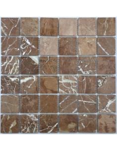 Agean Red 48-8P каменная мозаика "Философия Мозаики"