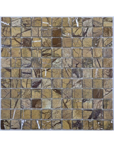 Bidasar Brown 25-6P каменная мозаика "Философия Мозаики"