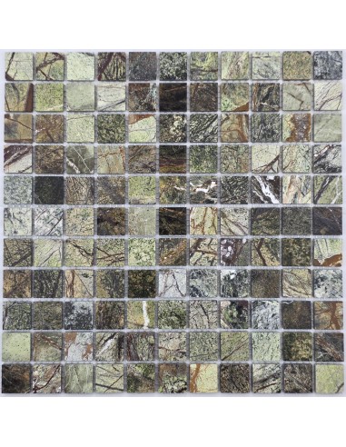Bidasar Green 25-6P каменная мозаика "Философия Мозаики"