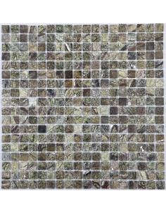 Bidasar Green 15-4P каменная мозаика "Философия Мозаики"