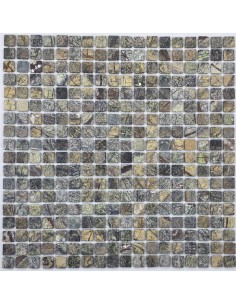 Bidasar Green 15-4T каменная мозаика "Философия Мозаики"