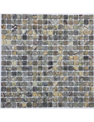 Bidasar Green 15-4T каменная мозаика "Философия Мозаики"