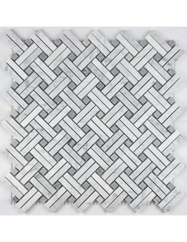 Basketweave каменная мозаика "Философия Мозаики"