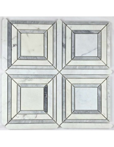 Quadro Grey каменная мозаика "Философия Мозаики"