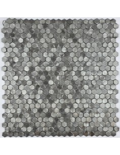 Aluminium 3D Hexagon Metal Titanium мозаика из алюминия "Философия Мозаики"