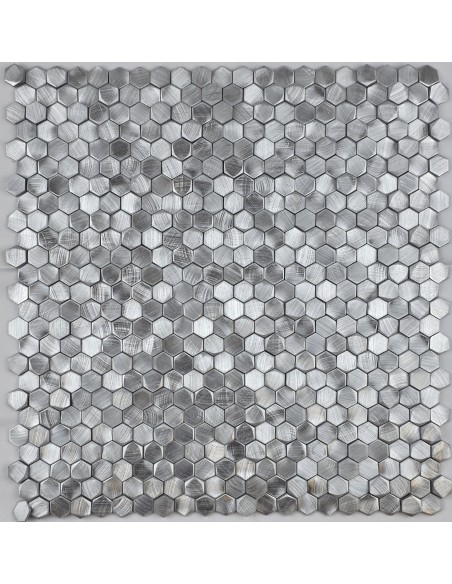 Aluminium 3D Hexagon Metal мозаика из алюминия "Философия Мозаики"