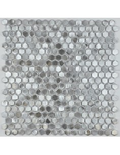 Aluminium Hexagon Metal мозаика из алюминия "Философия Мозаики"