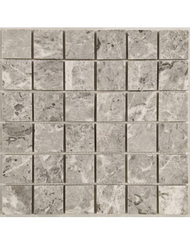 Majestic Grey 48-8P каменная мозаика "Философия Мозаики"