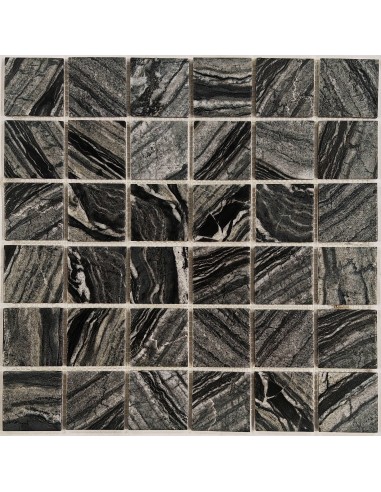 Imperial Grey 48-4W каменная мозаика "Философия Мозаики"